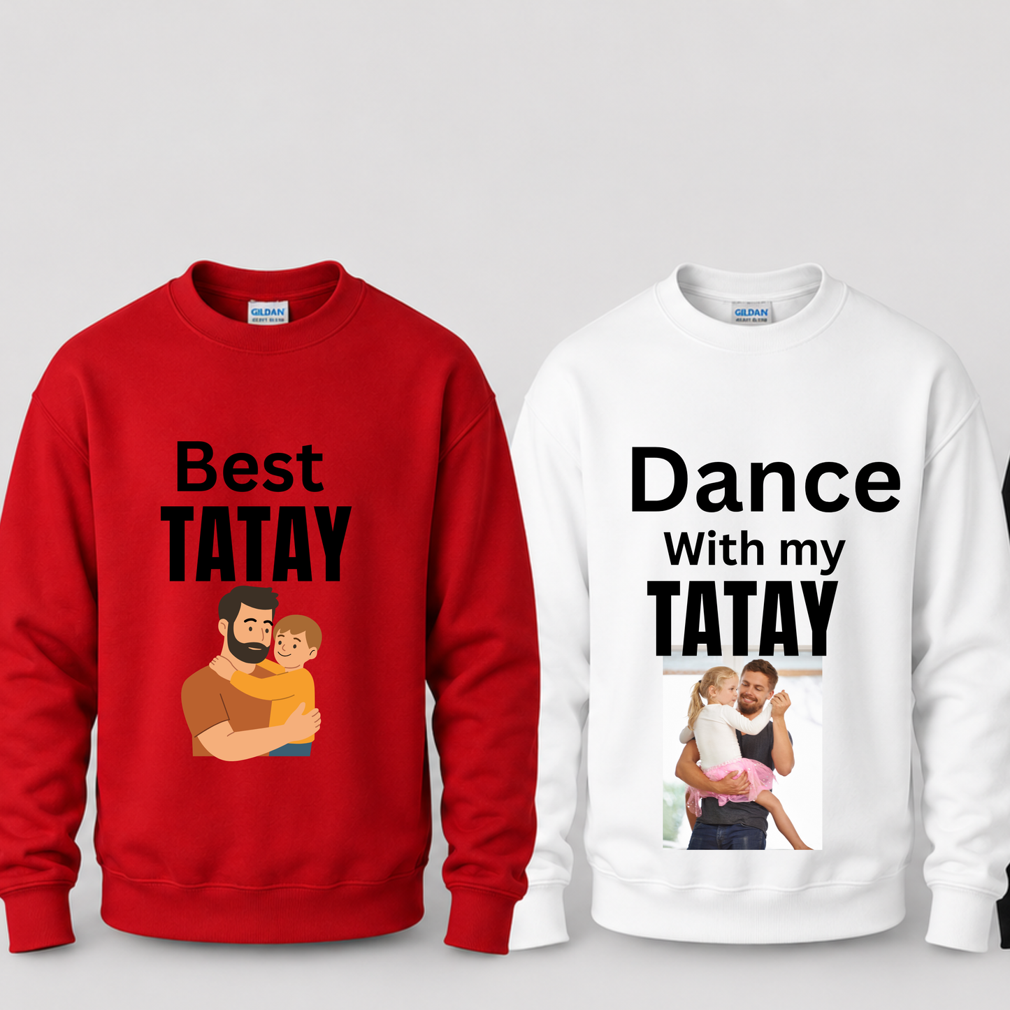 Dance With My Tatay Sweatshirt — Funny Filipino Father’s Day Pullover Cute Filipino Dad Gift Idea