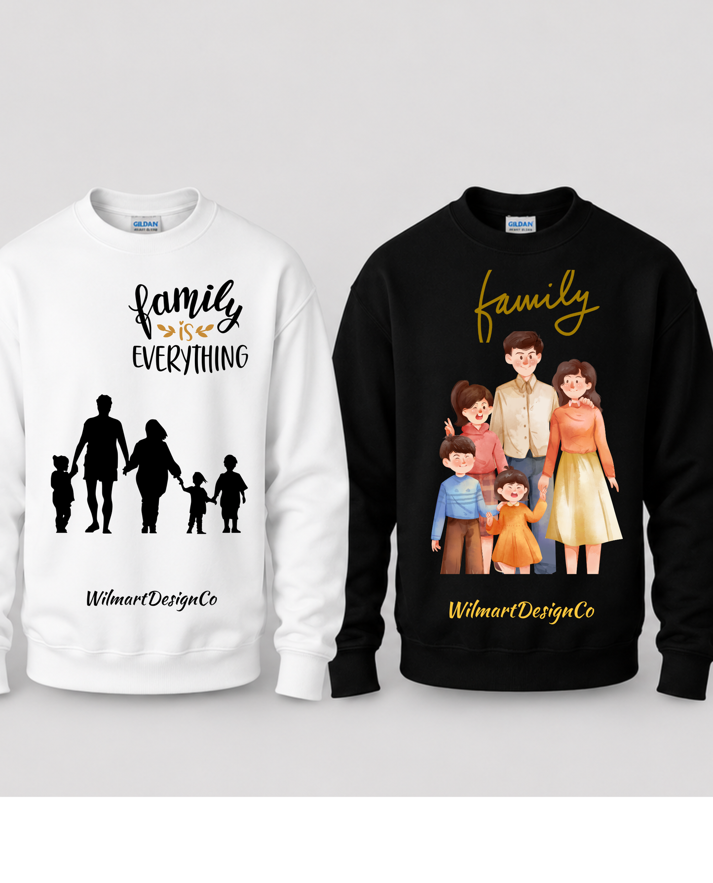 Long Sleeve T-Shirt   Family Quote   Family Sweatshirt Family is Everything Sweatshirt| Matching Family Crewneck Sweatshirt