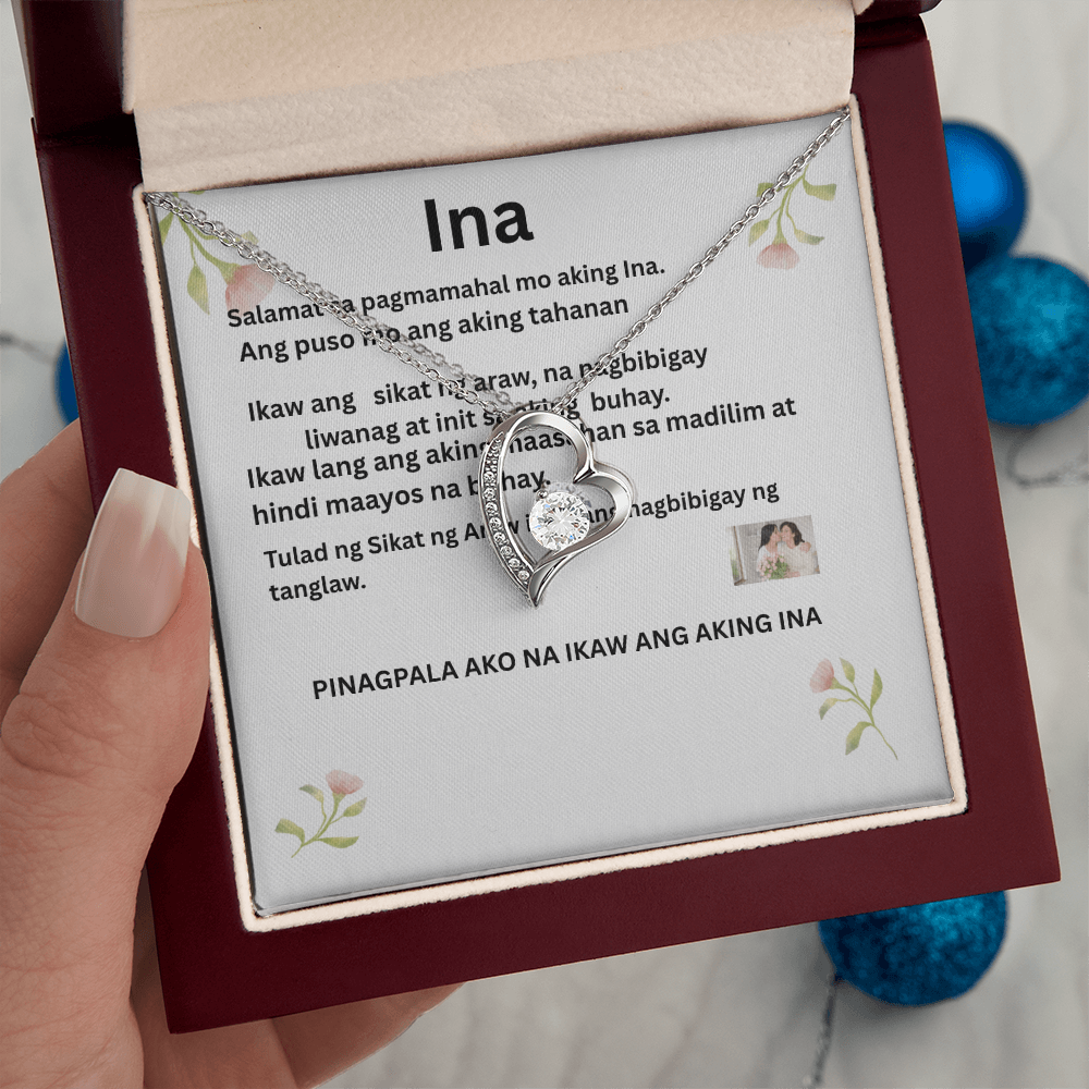 To My Mom (INA) – Forever Love Necklace Gift