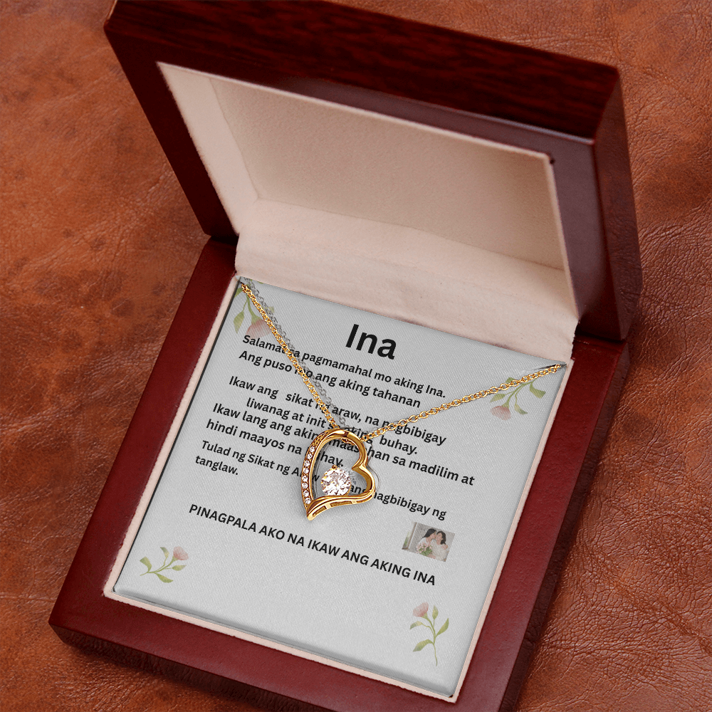 To My Mom (INA) – Forever Love Necklace Gift