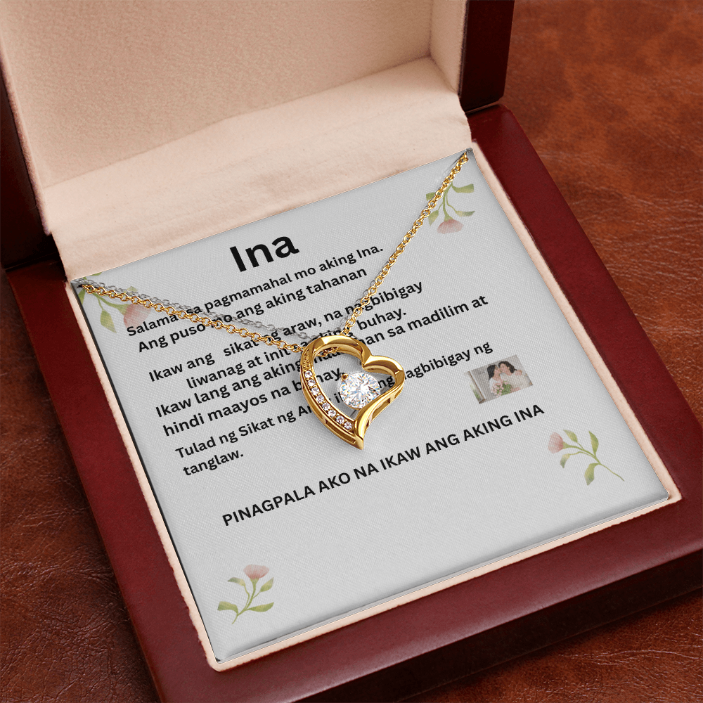 To My Mom (INA) – Forever Love Necklace Gift