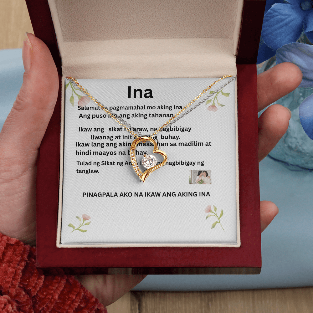 To My Mom (INA) – Forever Love Necklace Gift