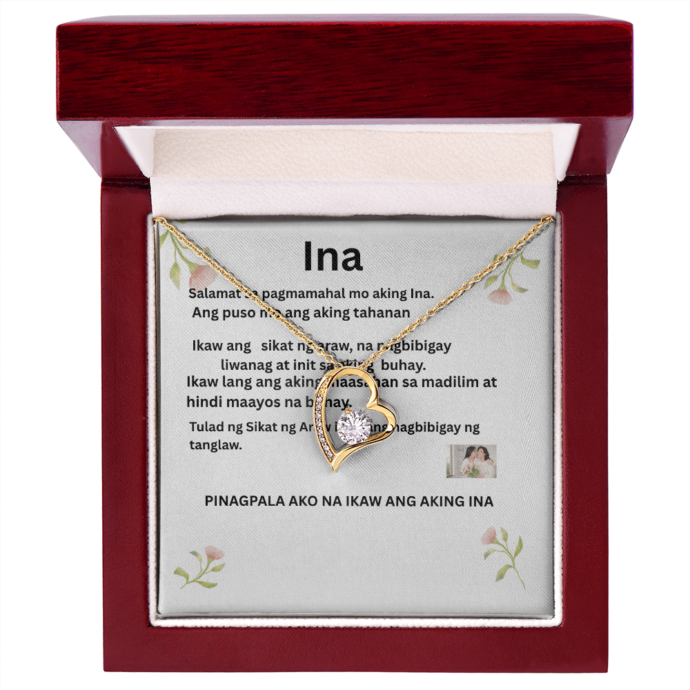 To My Mom (INA) – Forever Love Necklace Gift