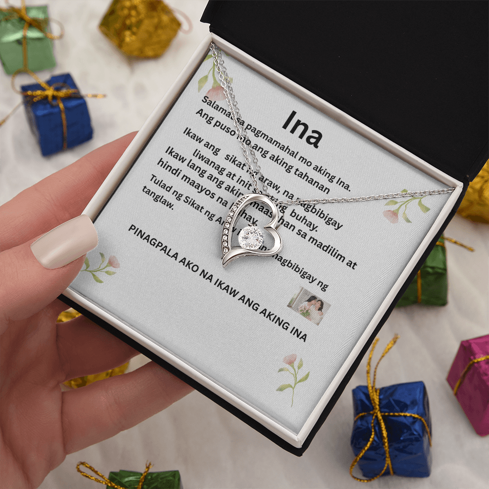 To My Mom (INA) – Forever Love Necklace Gift