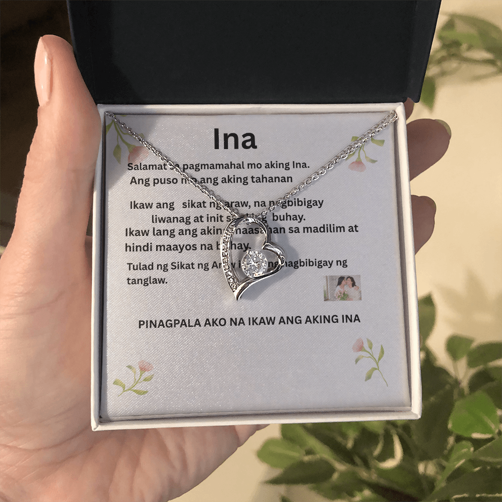 To My Mom (INA) – Forever Love Necklace Gift