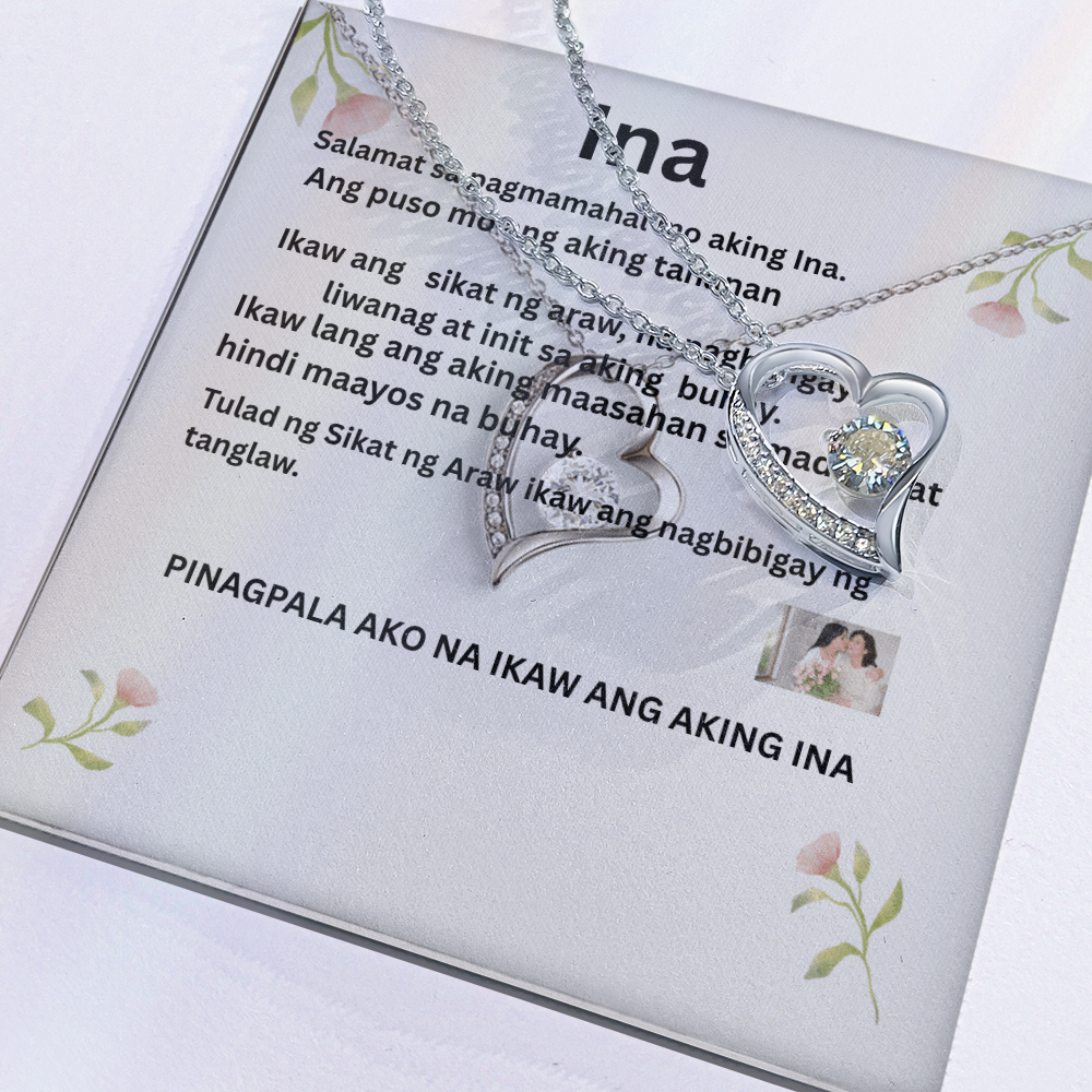 To My Mom (INA) – Forever Love Necklace Gift