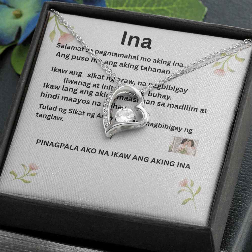 To My Mom (INA) – Forever Love Necklace Gift