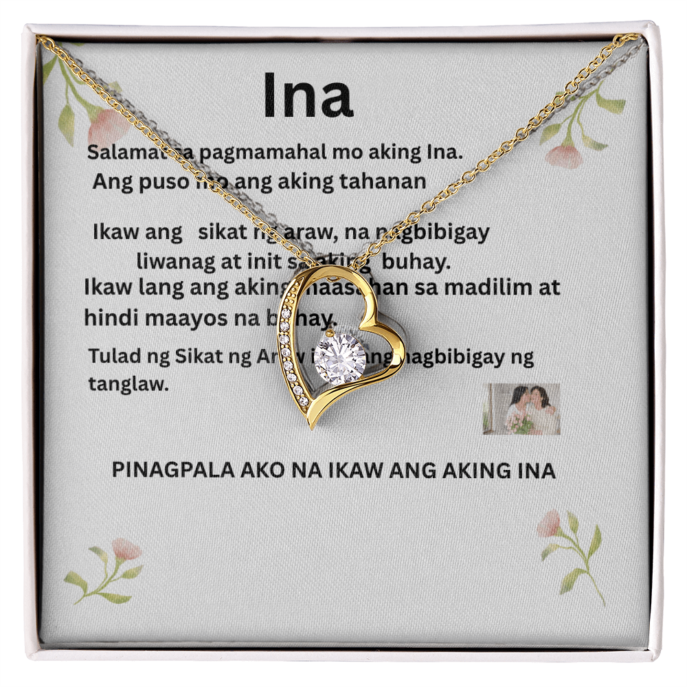 To My Mom (INA) – Forever Love Necklace Gift